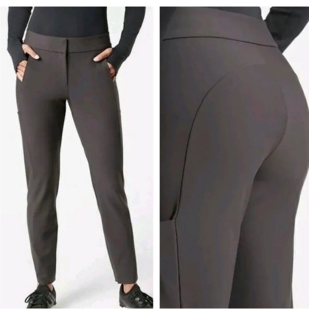 Athleta Stellar Trouser Business Casual Ankle Zip